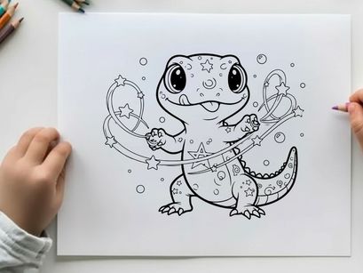 Cute frog with tennis rackets vector illustration flat design