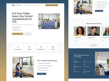 Dental Website UX Redesign That Converts preview picture