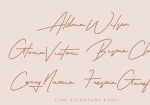 Almonde Signature Font
