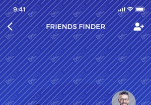 Friends Finder App iPhone X