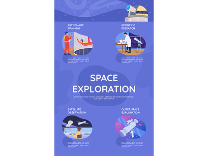 Space exploration color vector bundle