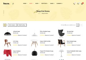 BAZU | Multi-Purpose Responsive E-commerce Template