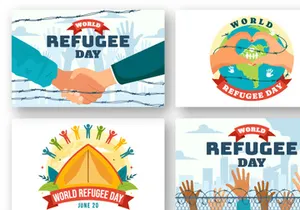 10 World Refugee Day Illustration