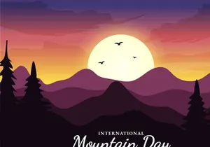 15 International Mountain Day Illustration