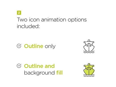 20 Logistics Animated Icons