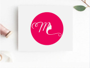 M beauty logo