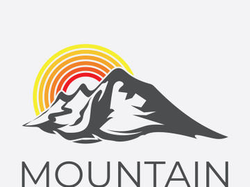 Mountain logo preview picture