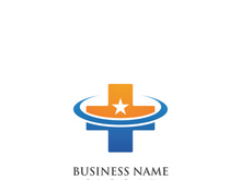 hospital logo and symbol Template, Green logo vector