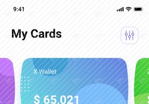 Wallet App UI Template