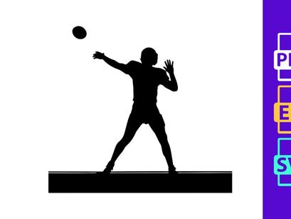 American football player catching a ball in mid air