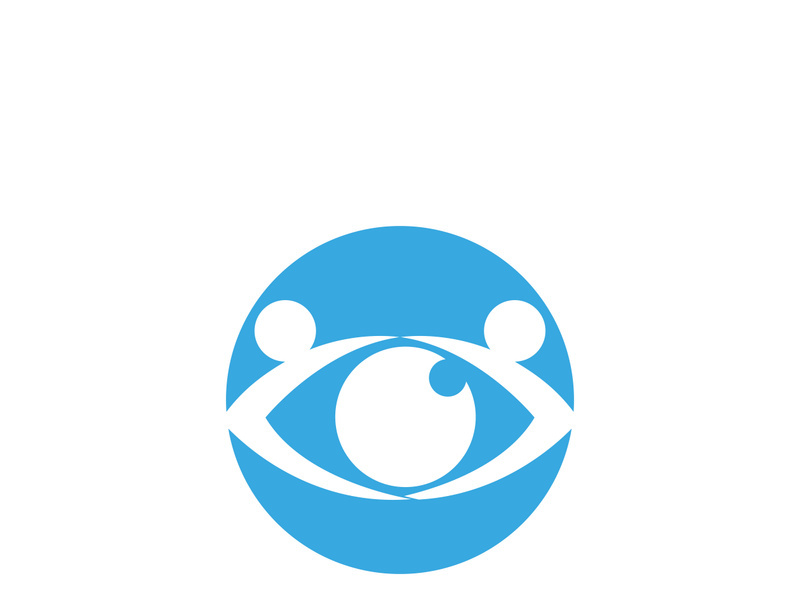 Eye vector logo design image template