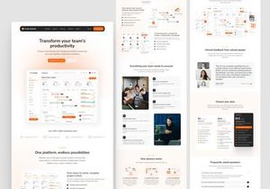 PlanLanding - Landing Page for Organized Productivity
