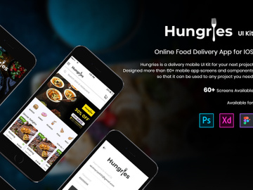 Hungries UI Kit preview picture