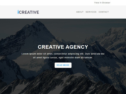 iCreative - Responsive Email Template