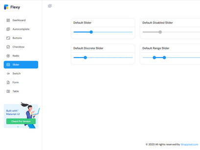 Flexy Free React Material Admin Template