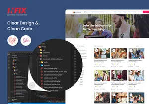 Infix Learning Mangement System (Full App + Database)