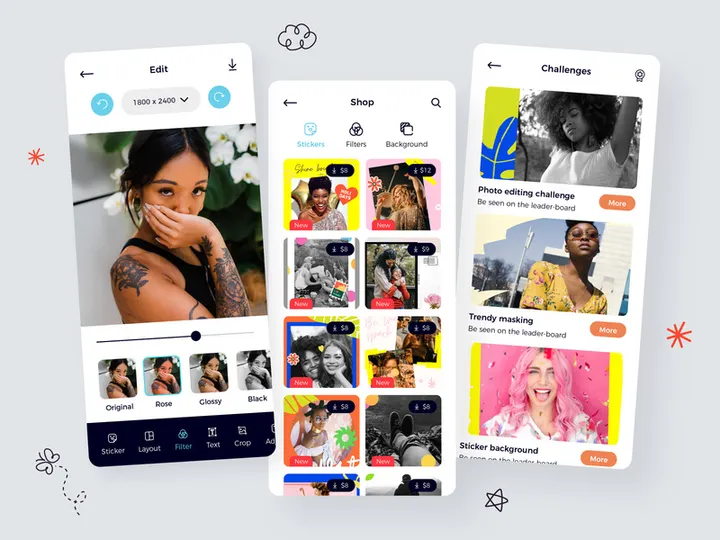 Photo Editing Mobile App preview picture