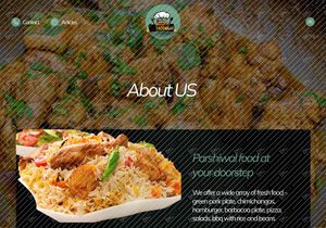 Restaurant web design