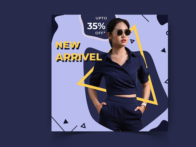 Fashion Sale Social Media Post Template