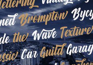 Aylafs - Bold Script Font