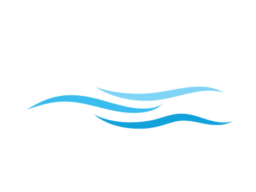 Water wave vector icon illustration preview picture