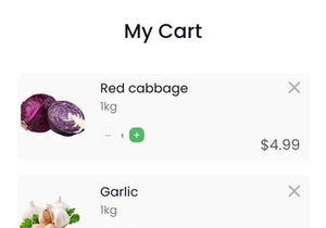 Grocery App Design