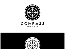 compass icon isolated on background.modern flat compass pictogram,business,marketing,internet concept.trendy simple vector symbol for websitedesign or button to mobile app.logo illustration.