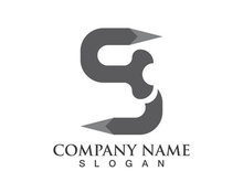Business corporate S letter logo design vector