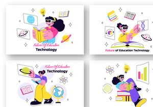 10 Future of Education Technology Illustration
