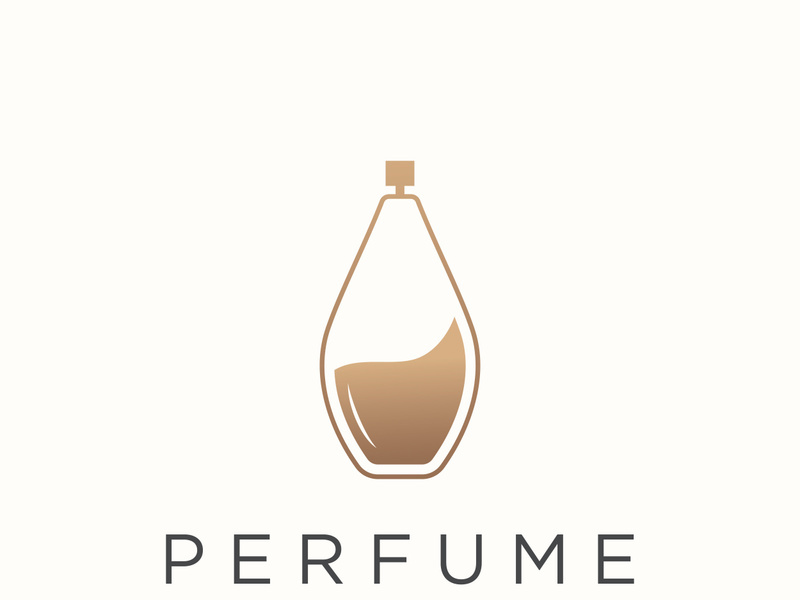 Isolated luxury perfume perfume cosmetic creative logo can be used for business, company, cosmetic and perfume shop.