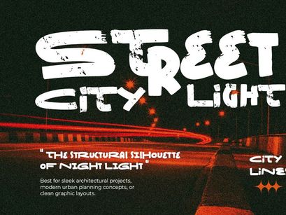 Ligra - Bold Display Typeface
