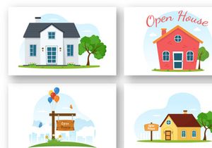 13 Open House Design Illustration