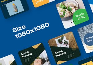 Bundle Social Media Post Design Template
