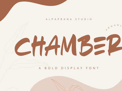 Chamber - Handwritten Font