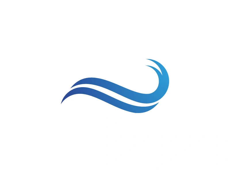Water wave vector icon illustration design