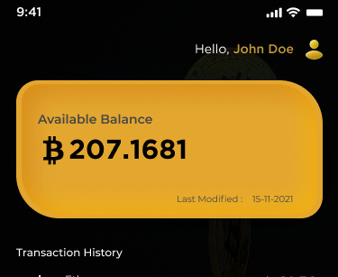 Cyptocurrency Wallet