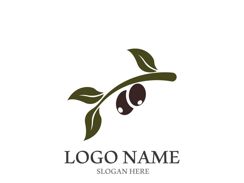 olive icon vector illustration design template
