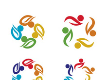 People icon work group vector illustration design