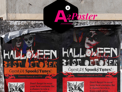 A2 Poster Halloween Party