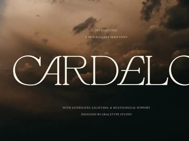 Cardelo | Elegant Serif Font