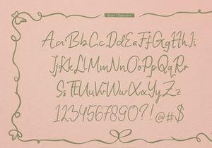 Sinatra Draw | Handwritten Font