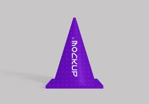 Traffic Cone Mockup