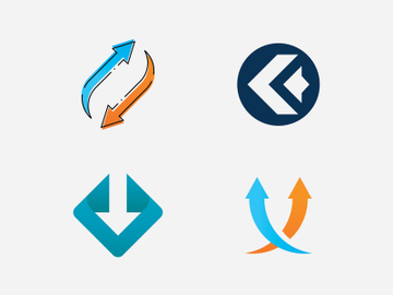 Arrow Logo Template Illustration Design Vector preview picture