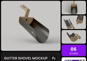 Gutter Shovel Mockup