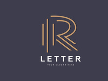 R Letter Logo, Vector Alphabet Symbol