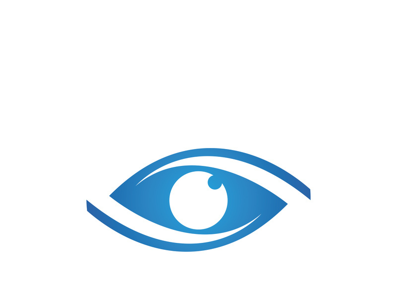 Eye vector logo design image template