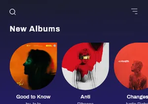 Music Player Apps concept