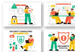 11 Security Consulting Illustration