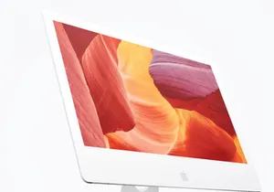 Clay iMac 27” Mockup, Display Close Up