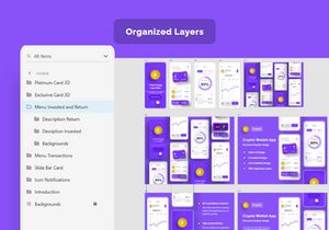 Crypto Wallet App Design